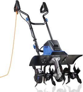 Hyundai 1500W electric garden tiller.