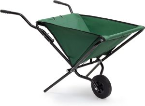 Relaxdays foldable wheelbarrow.