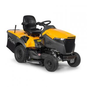 Stiga Estate 9102WX ride on lawn mower.