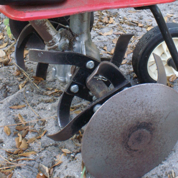 Rotavator tines.